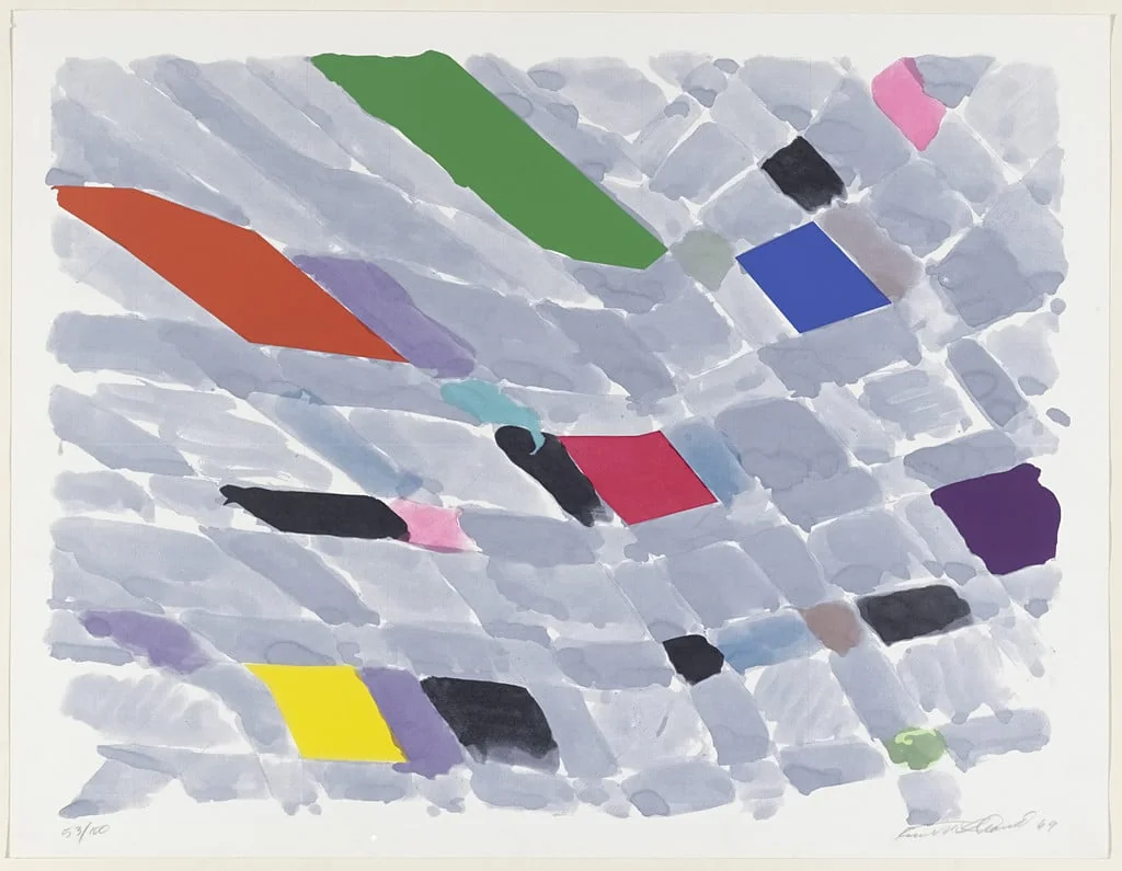 Untitled, by Kenneth Showell, ink, 1969