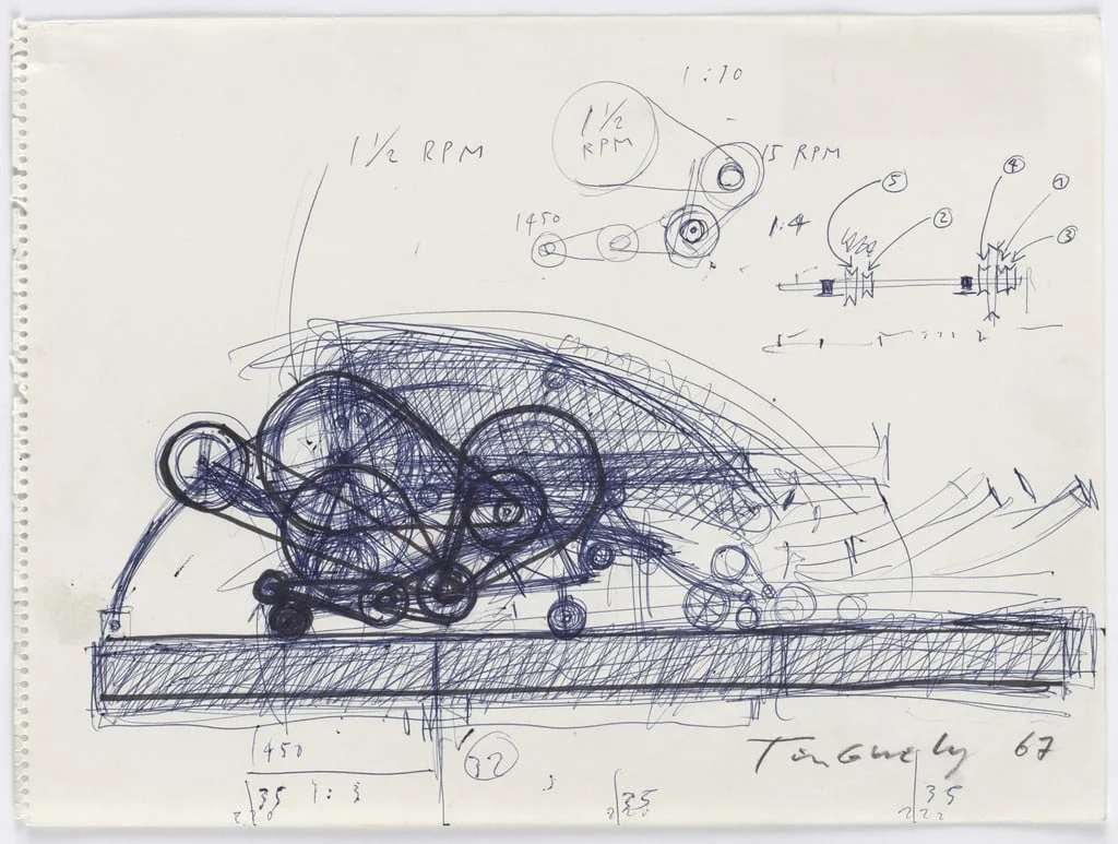 Untitled, by Jean Tinguely, 1967