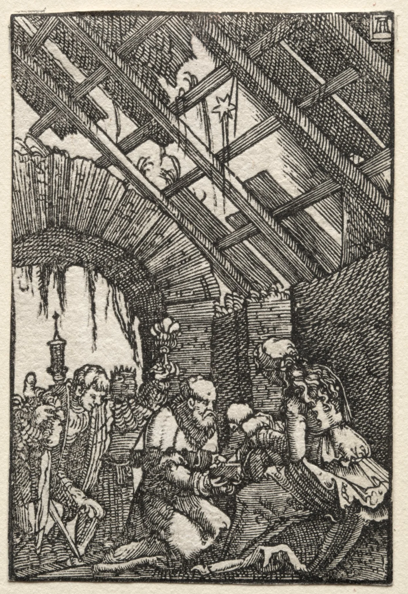 The Fall and Redemption of Man:  The Adoration of the Magi, by Albrecht Altdorfer, 1515