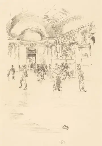 The Long Gallery, Louvre