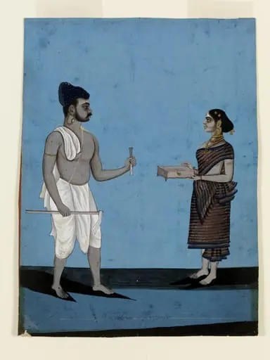 A carpenter and his wife