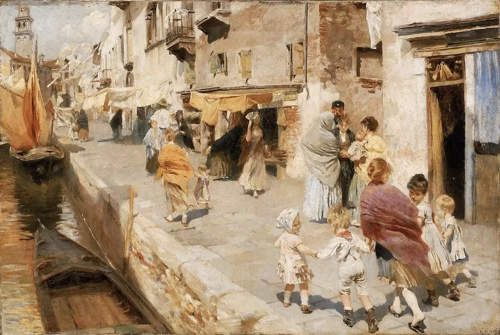 Breezy day in Venice
