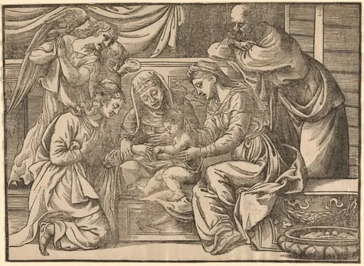 The Mystic Marriage of Saint Catherine