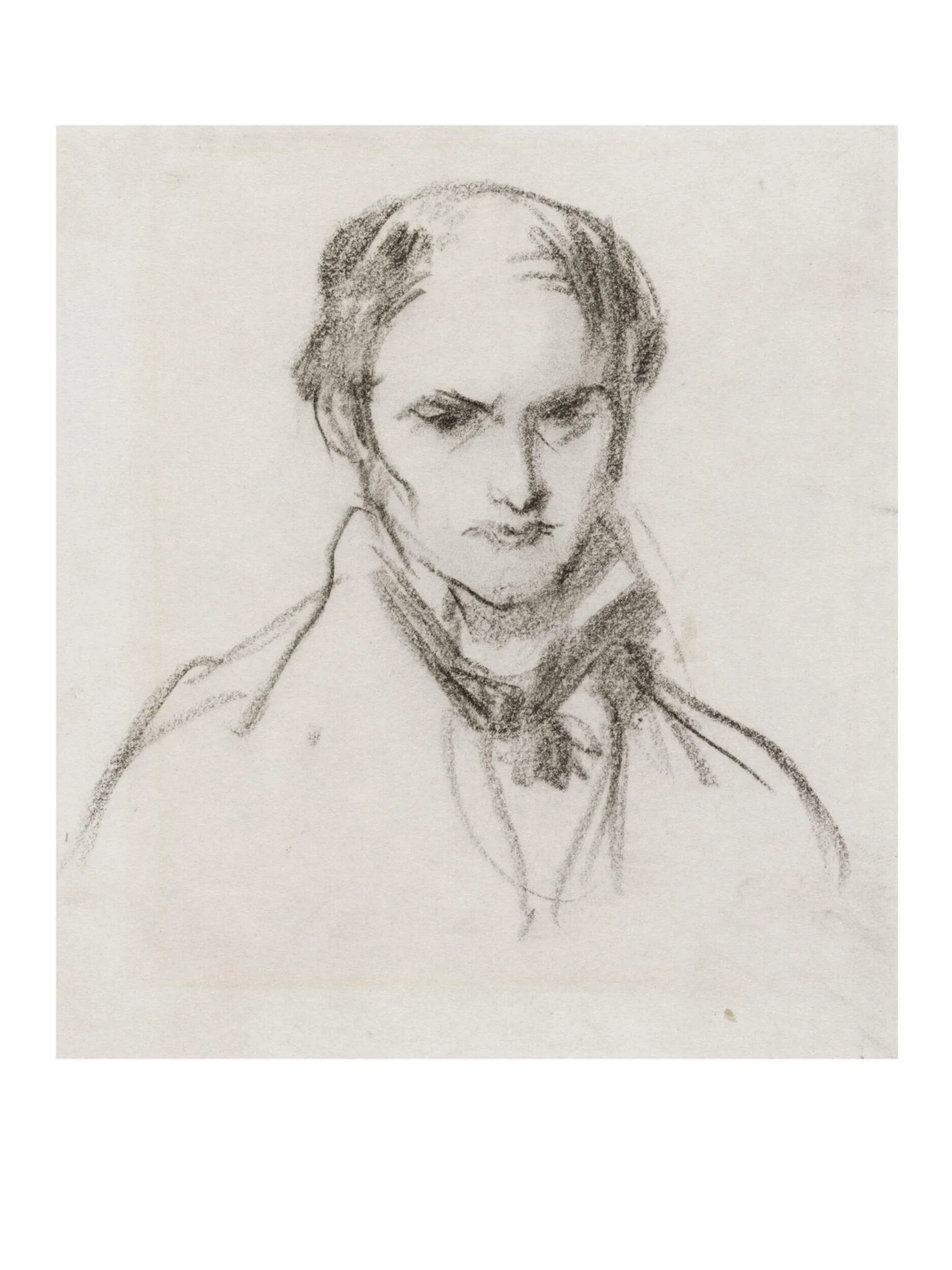 Self-portrait, by Daniel Maclise, 1825