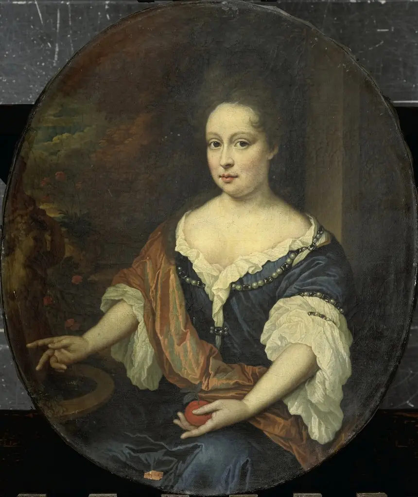 Portrait of Judith Allijn (died 1702), Wife of Harmen Lijnslager