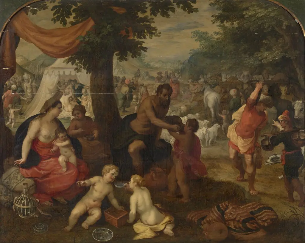 The Israelites in the Desert