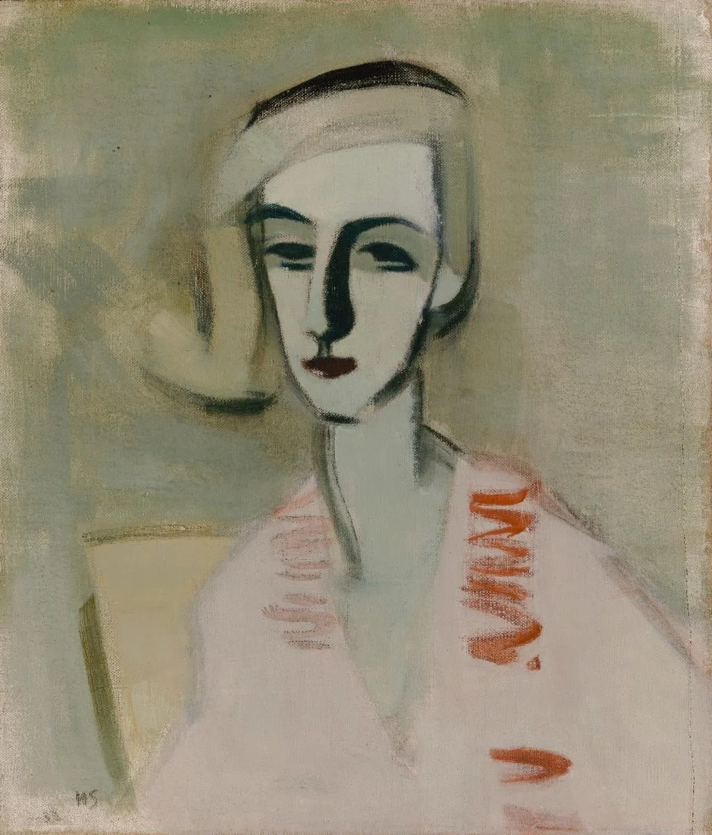 Opettajatar, by Helene Schjerfbeck, unspecified