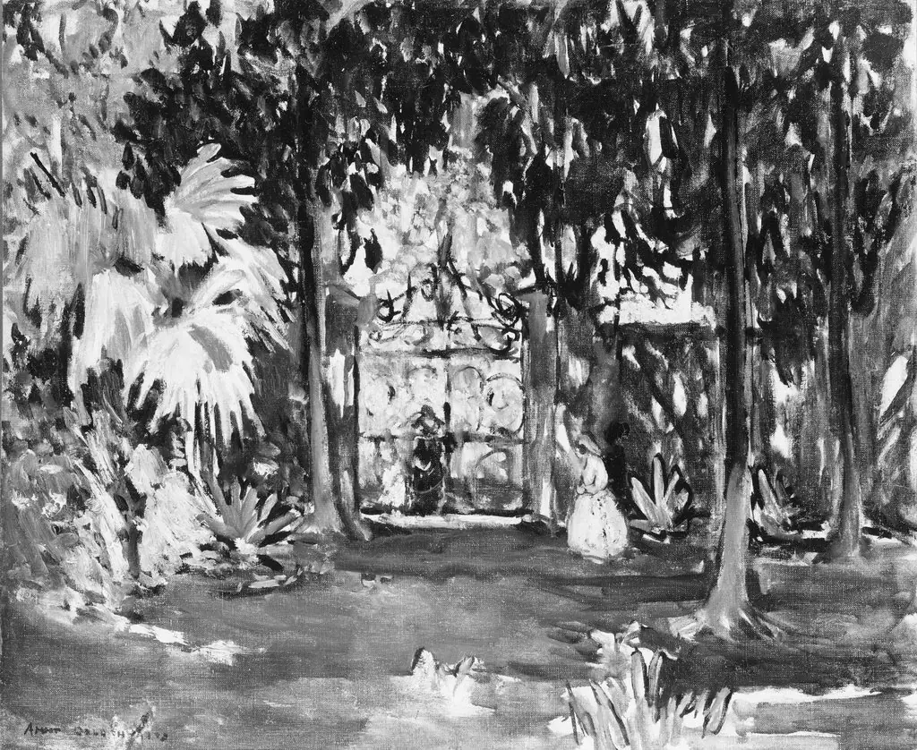Garden Gate, Near Ascain #7