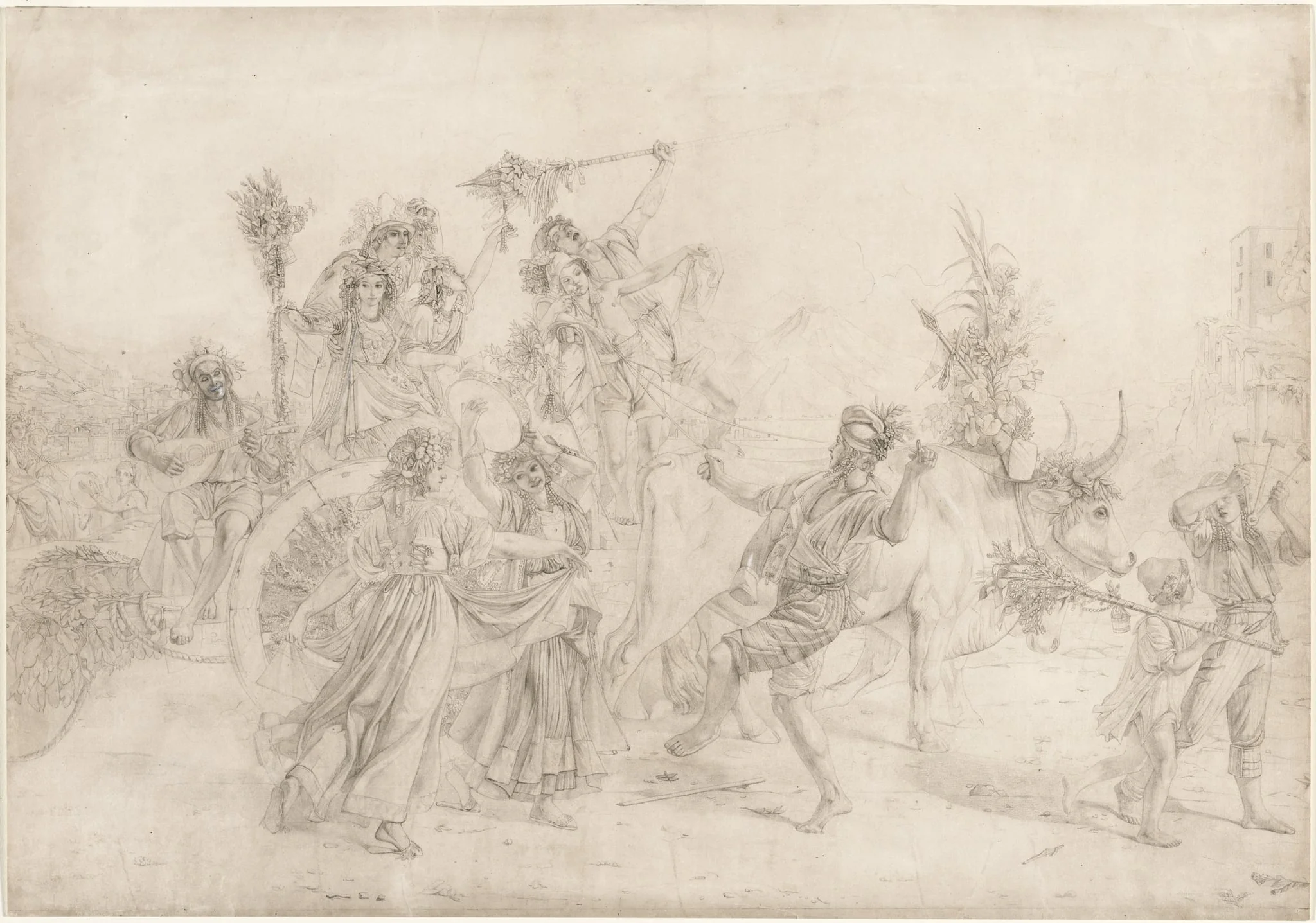 Pilgrims Returning from the Feast Day of the Madonna dell'Arco