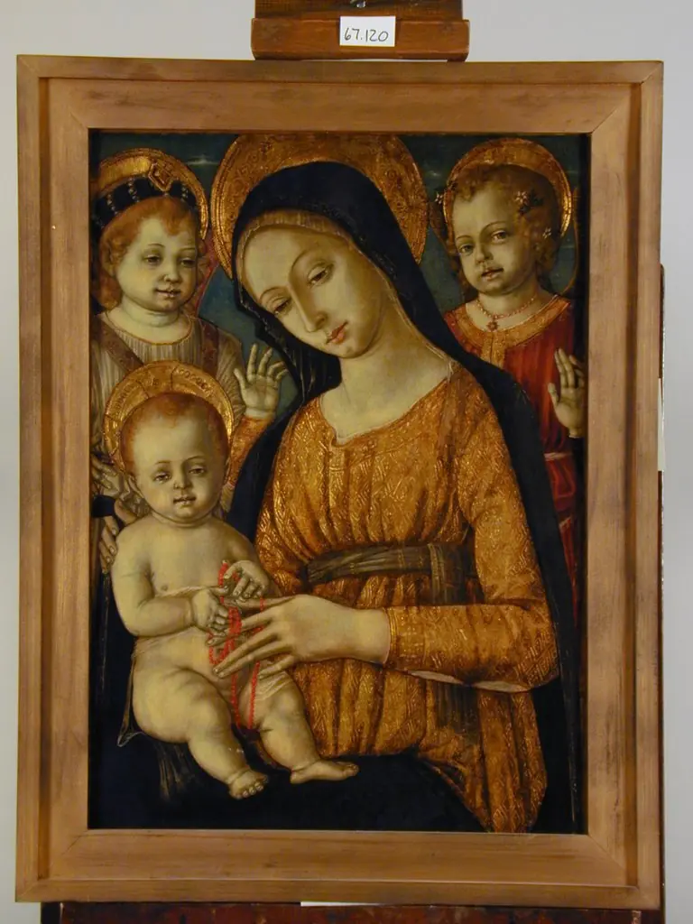 Madonna and Child with Angels