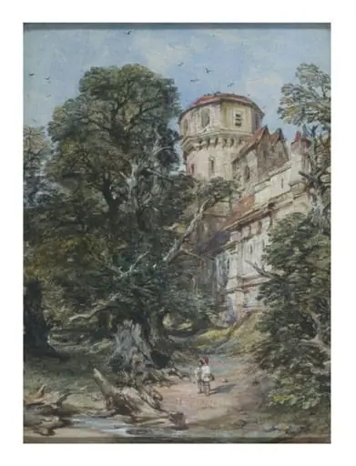 Landscape with Castle and Trees