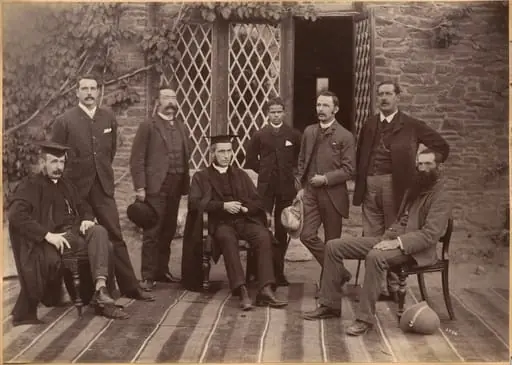 Principal and Teachers of Bishop Cotton School, Shimla (recto)