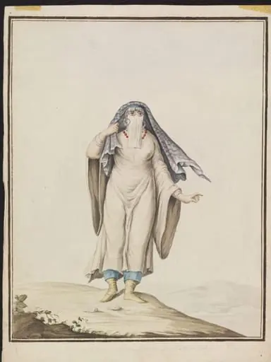 Figure d'une Femme Arabe de Alexandrie