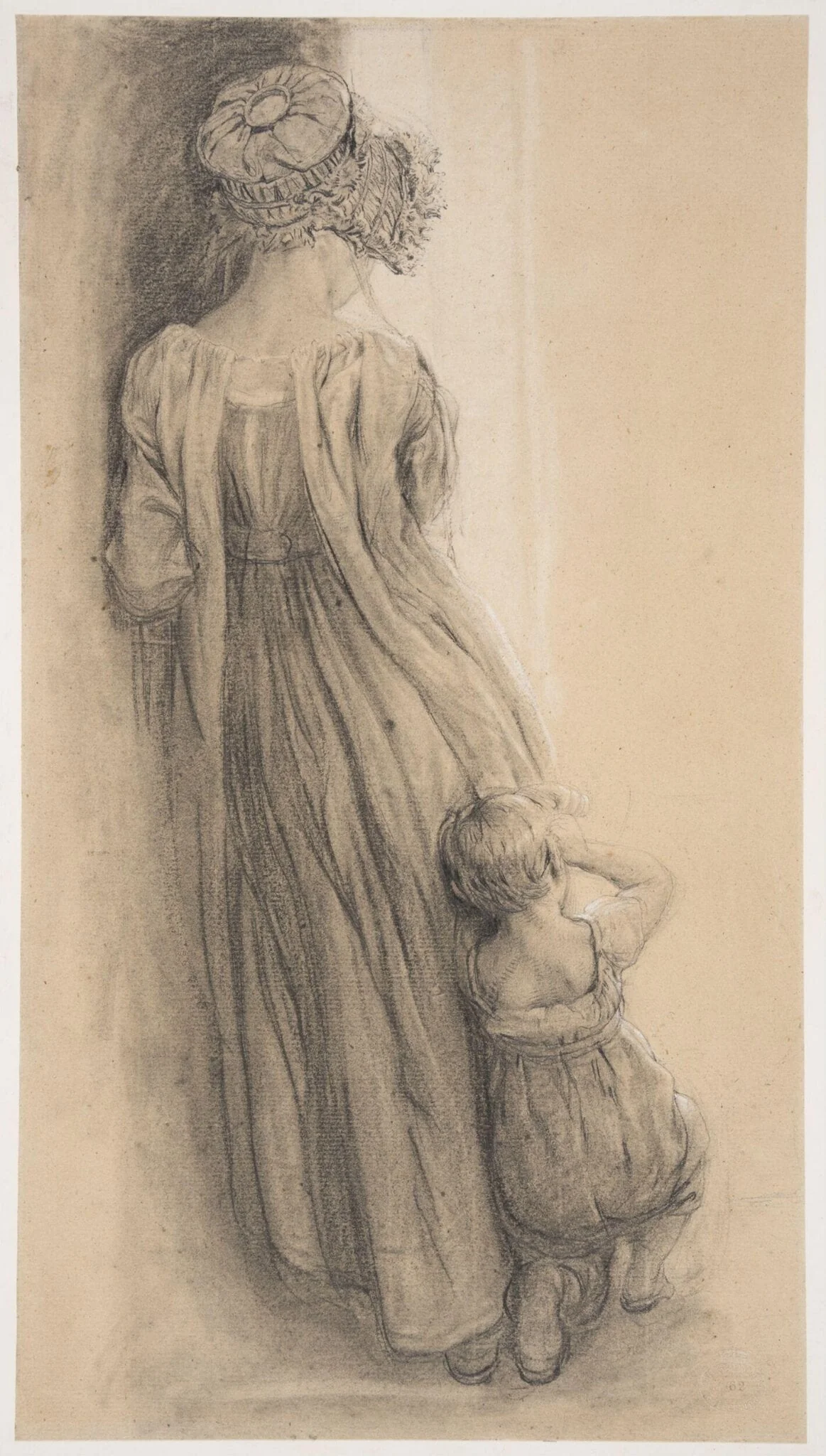 Girl and Child, by William Mulready, 1850