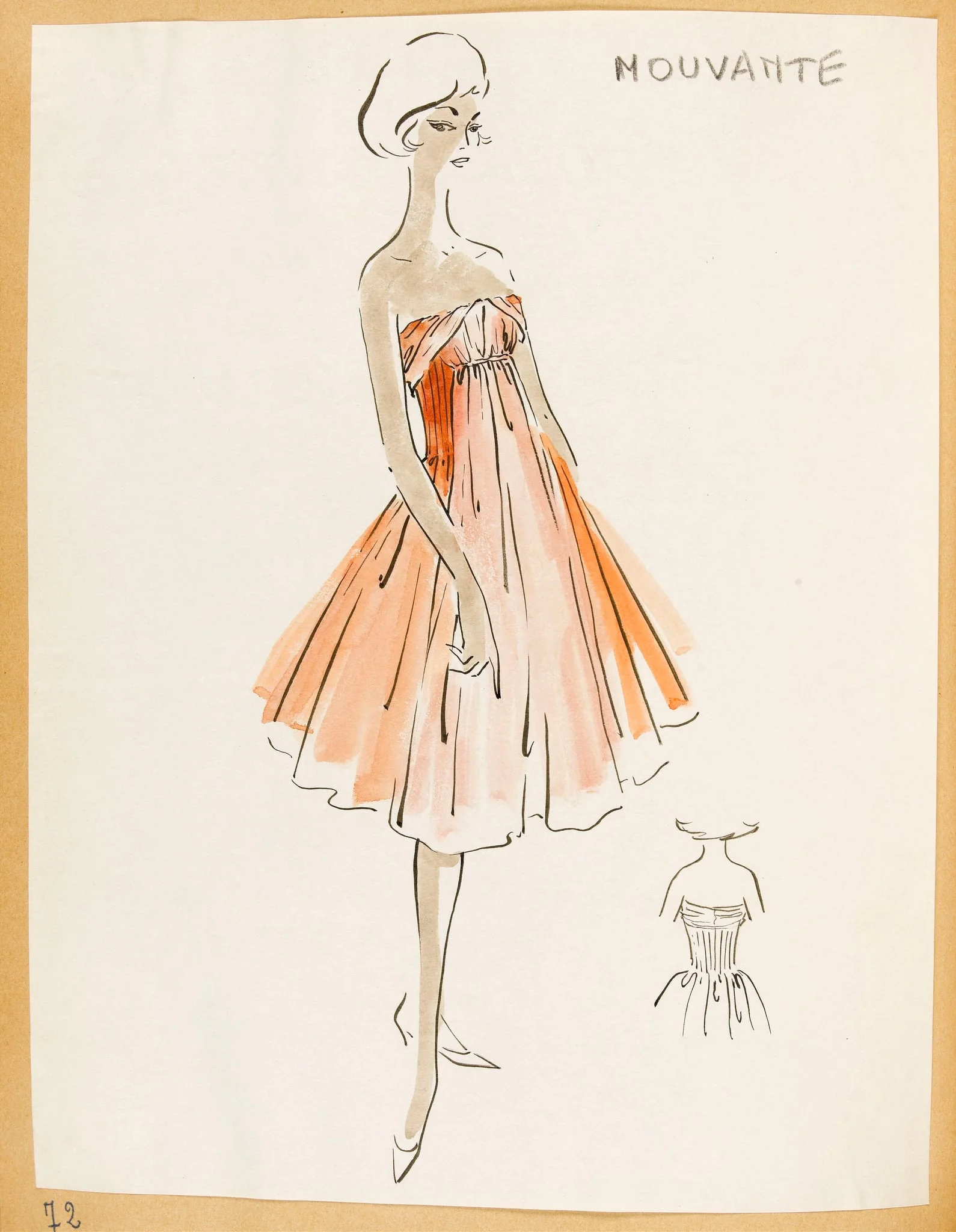 Mouvante, by Carven, 1957