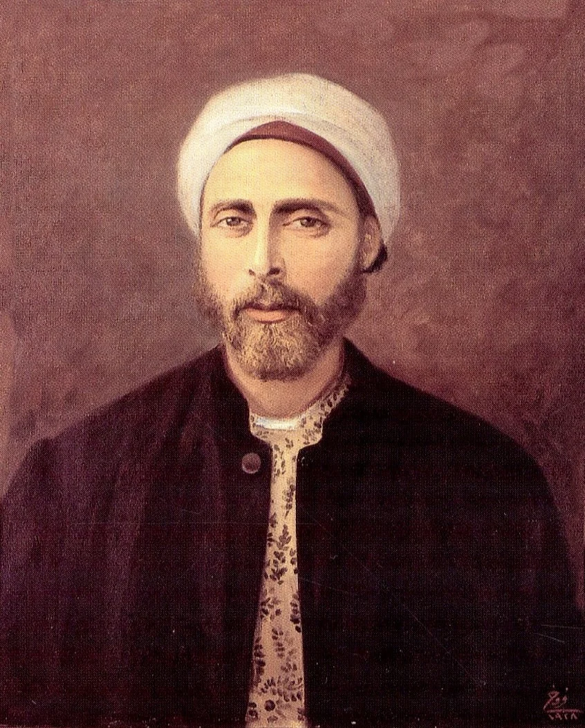Hajj Hussein Beyhum, by Moustafa Farroukh, oil, 1939