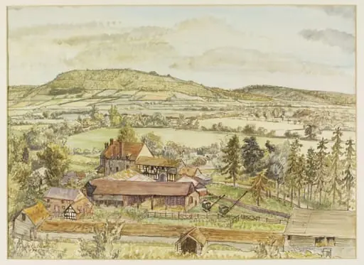 Grange Farm (Wigmore Abbey remains)