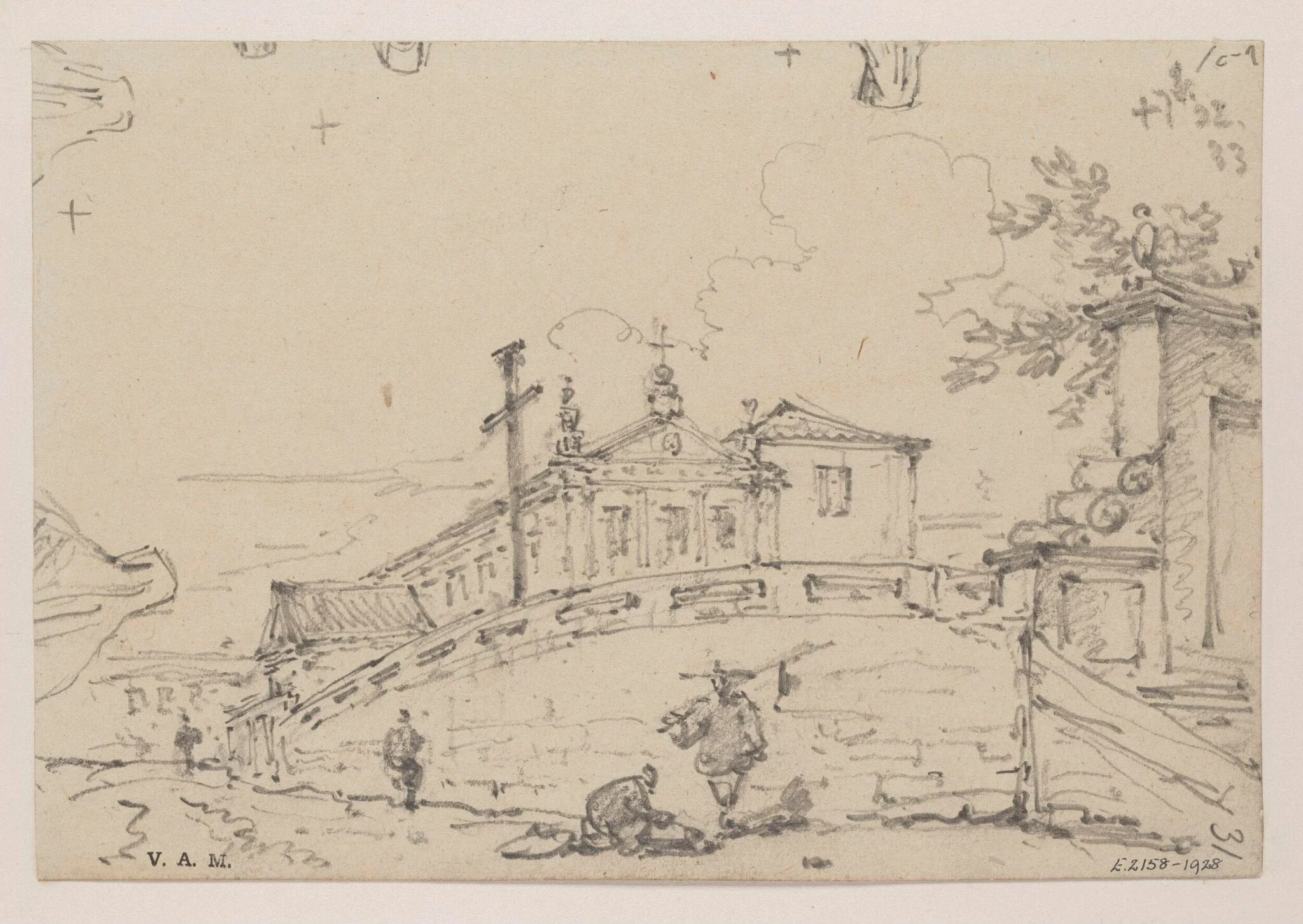A church in Macau, by George Chinnery, 12