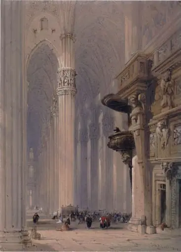 Interior of Milan Cathedral