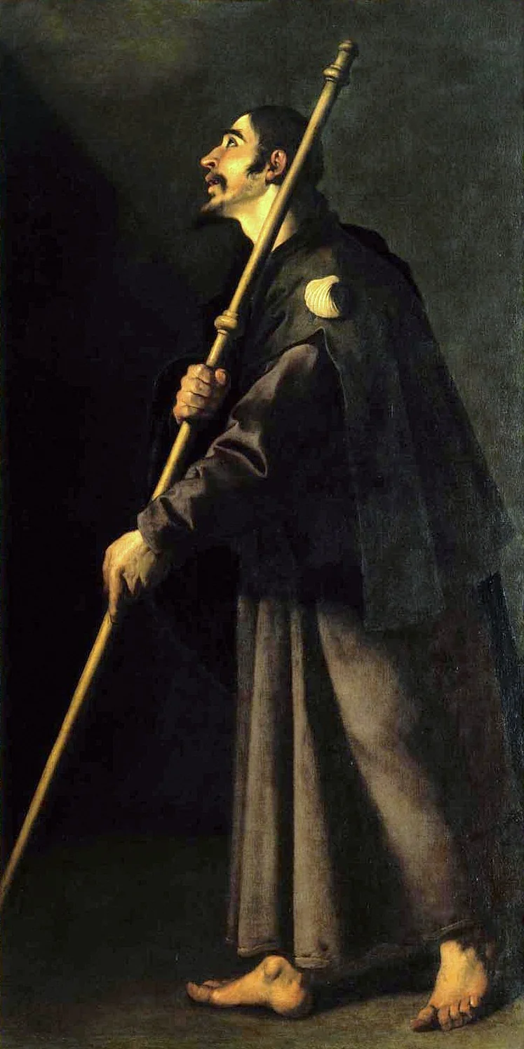 James the Great, by Francisco de Zurbarán, oil, 1633