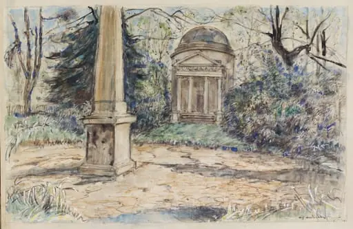 The Temple and the Obelisk, Chiswick House