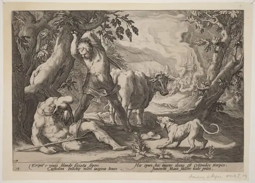 Landscape with Mercury Raising His Sword to Kill a Sleeping Argus
