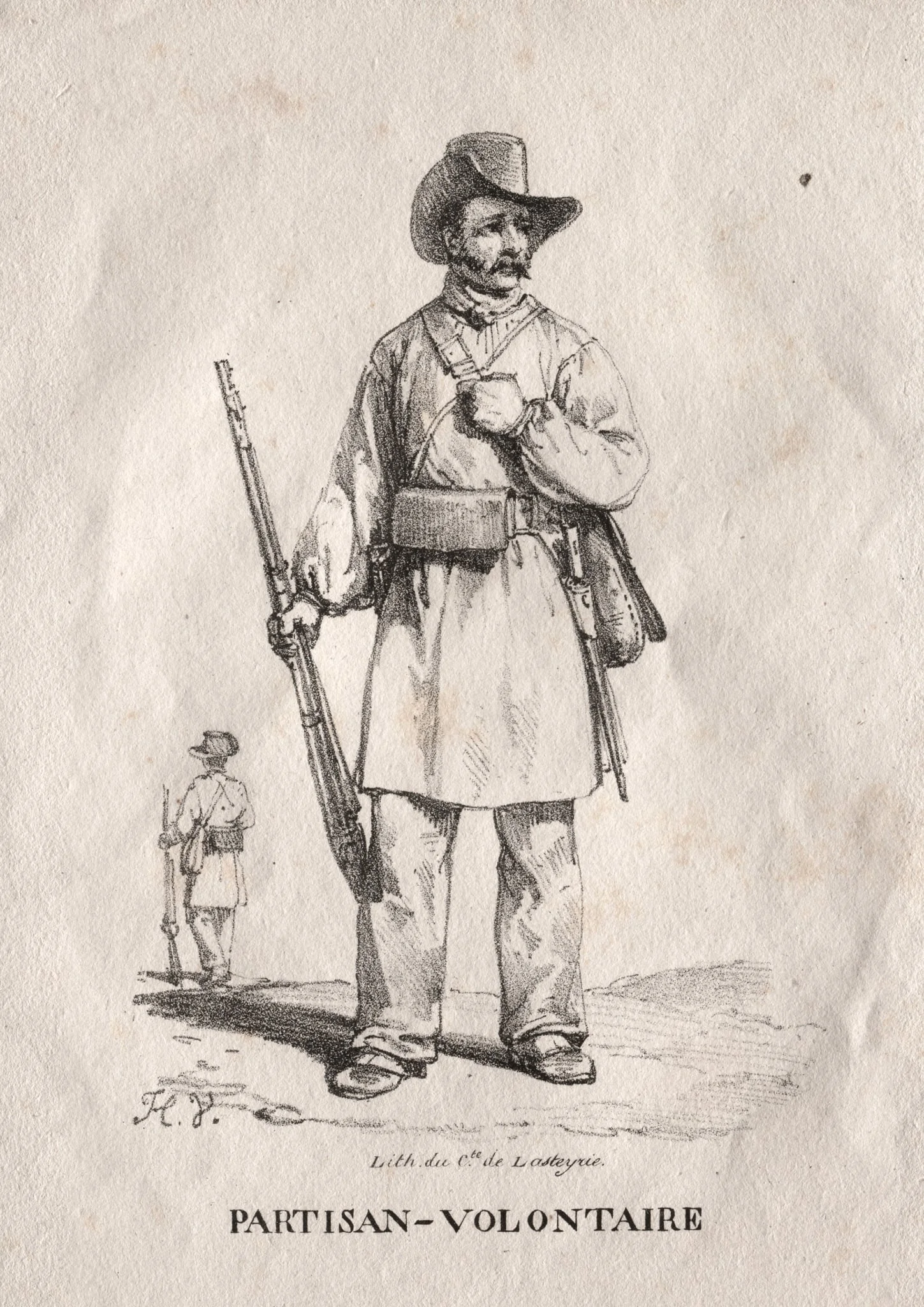 Voluntary Partisan, by Horace Vernet, 1822