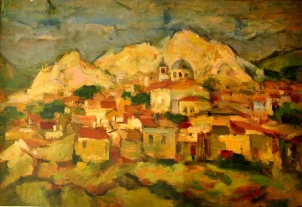 Peisaj din zona montană, by Petru Remus Troteanu, unspecified