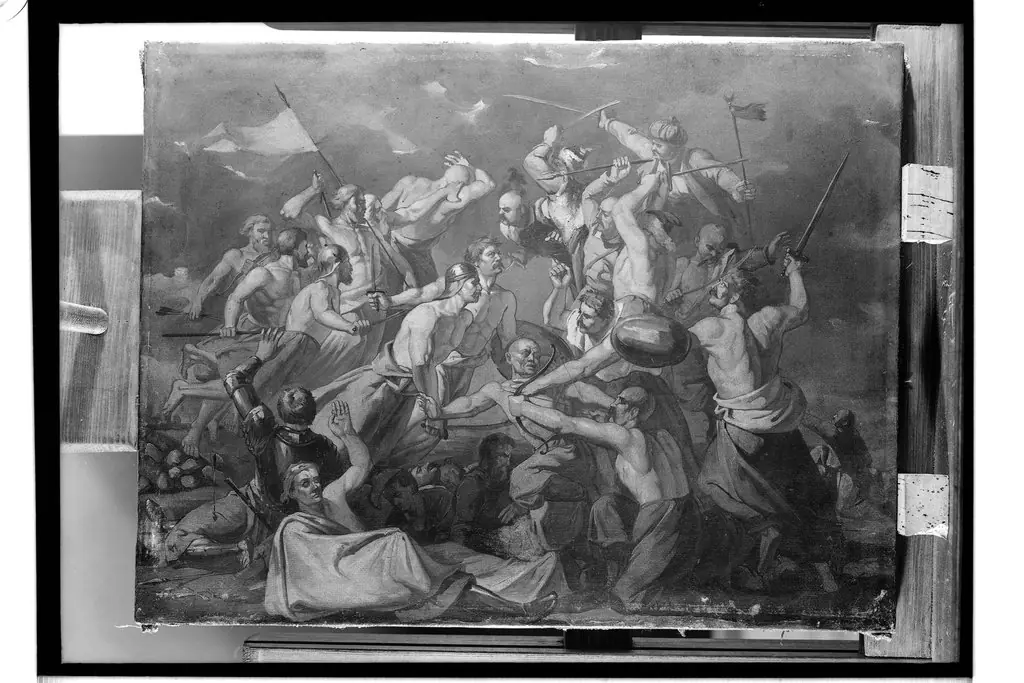 Night after the battle of Legnica