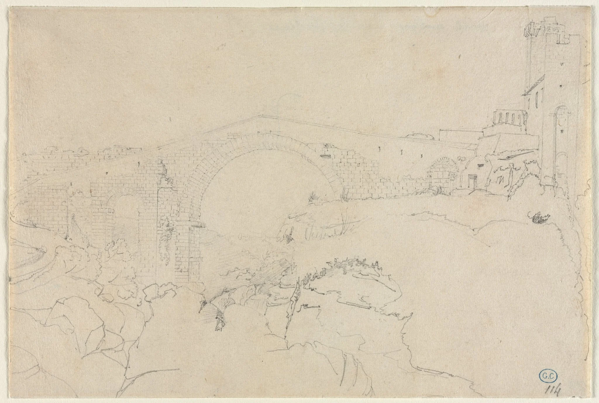 The Ponte dell'Abbadia at Vulci