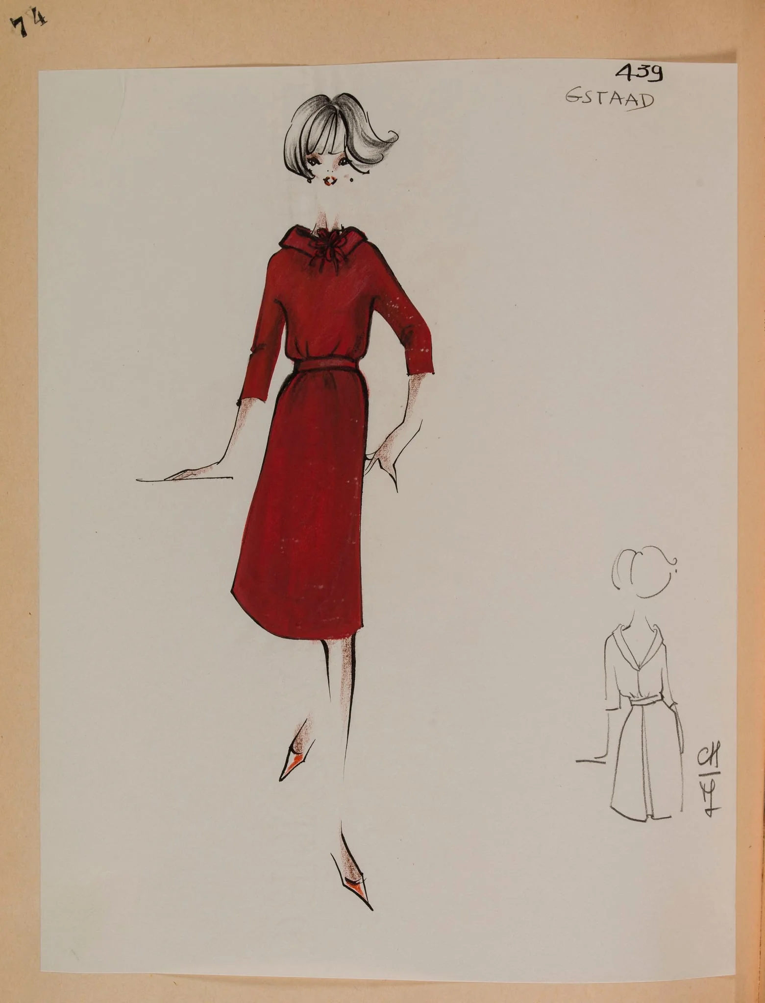 Gstaad, by Marie-Louise Carven, 1963