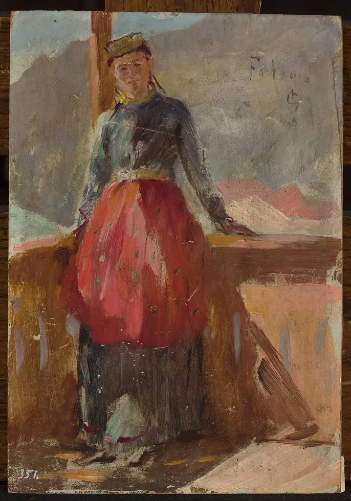 Tartar woman “Fathne”. From the journey to Crimea