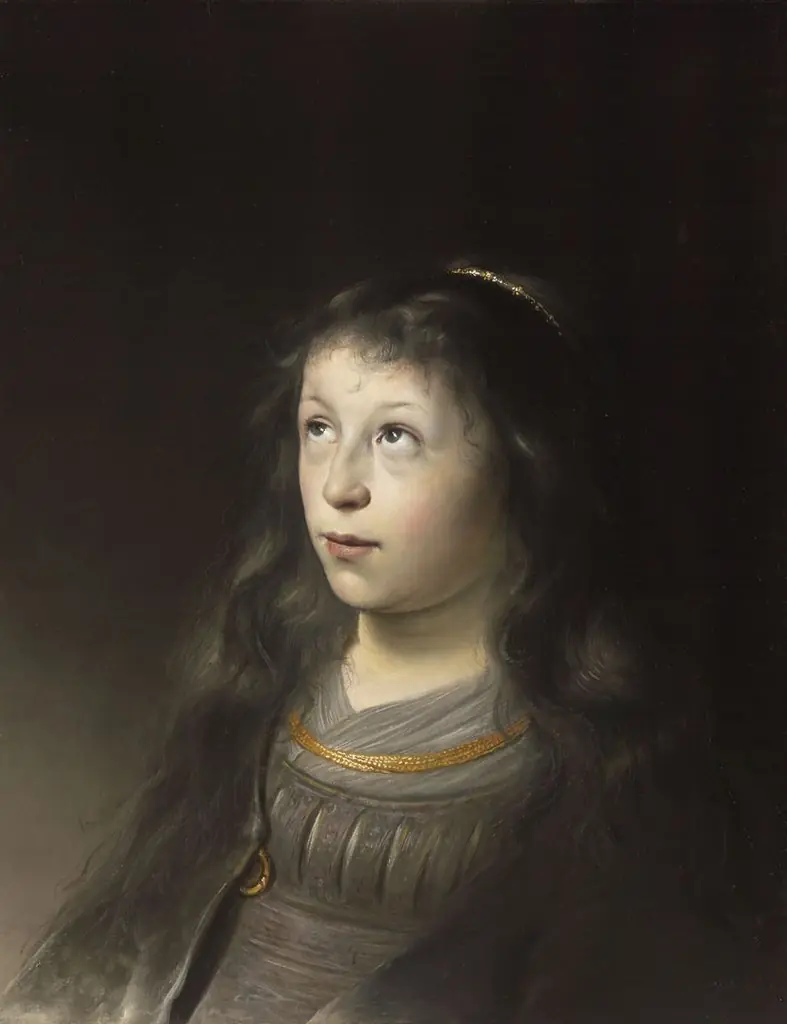 Head of a Young Girl