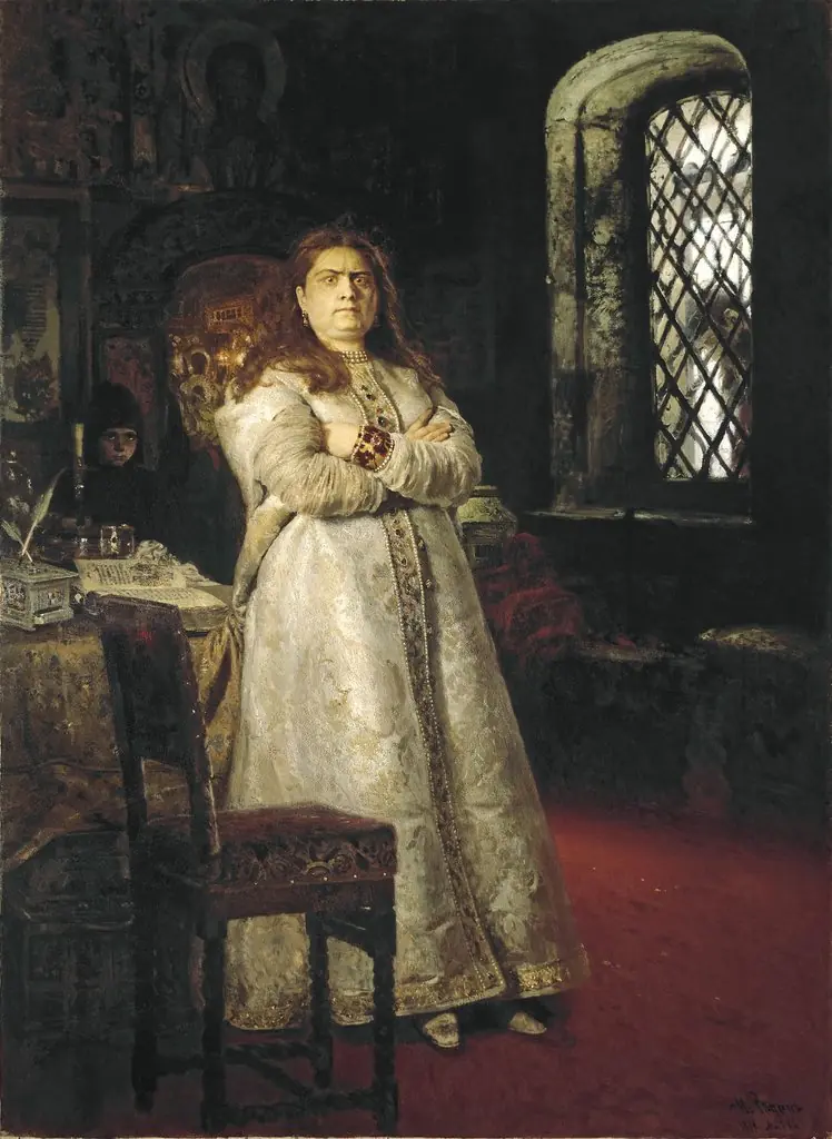 Grand Duchess Sofia at the Novodevichy Convent