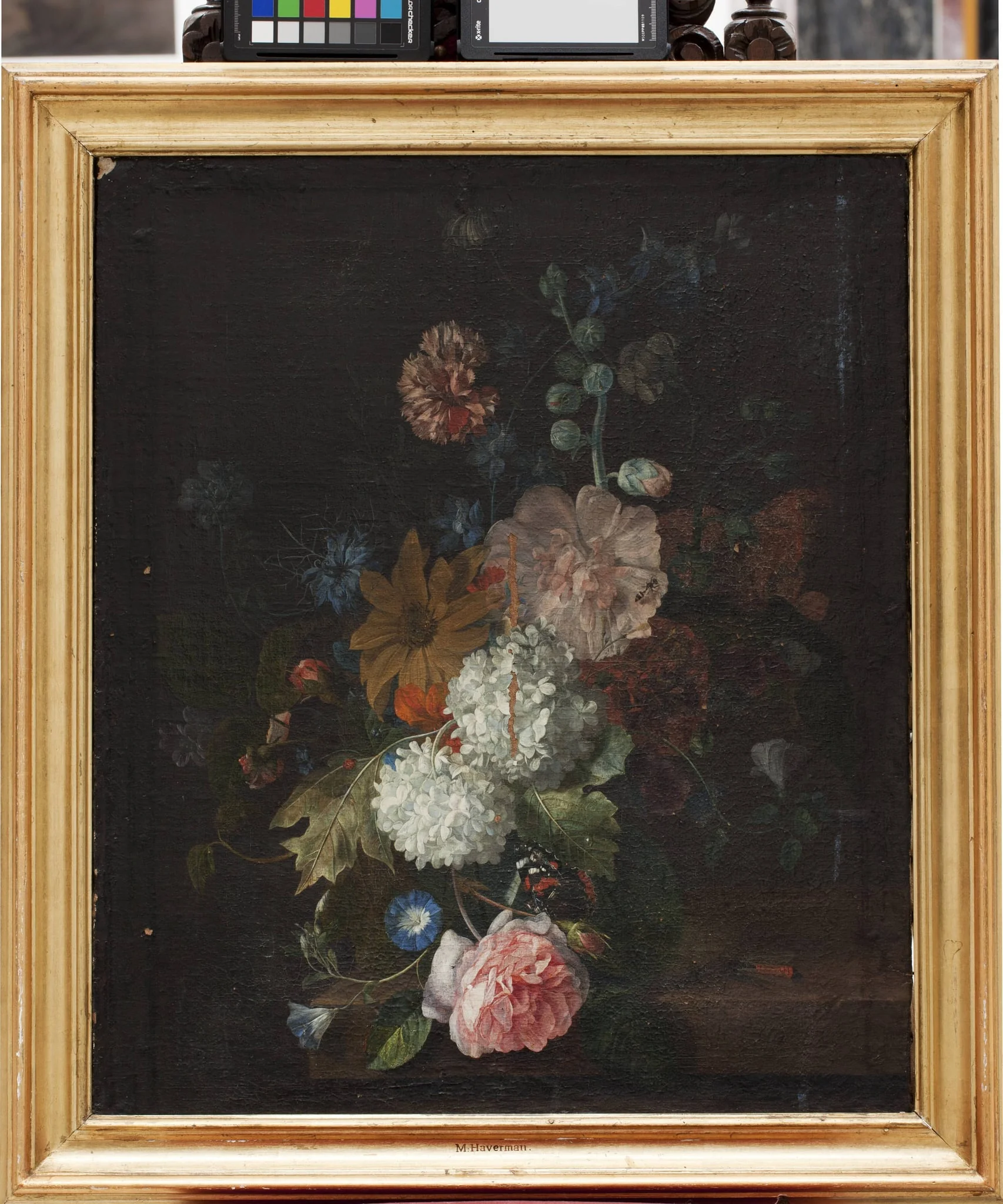 Flowers, by Unknown, 1750