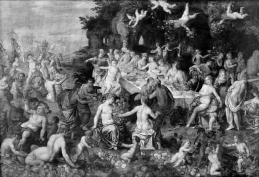 The Banquet of the Gods. The Wedding of Peleus and Thetis