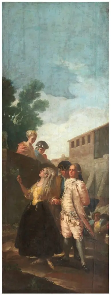 The soldier and the lady