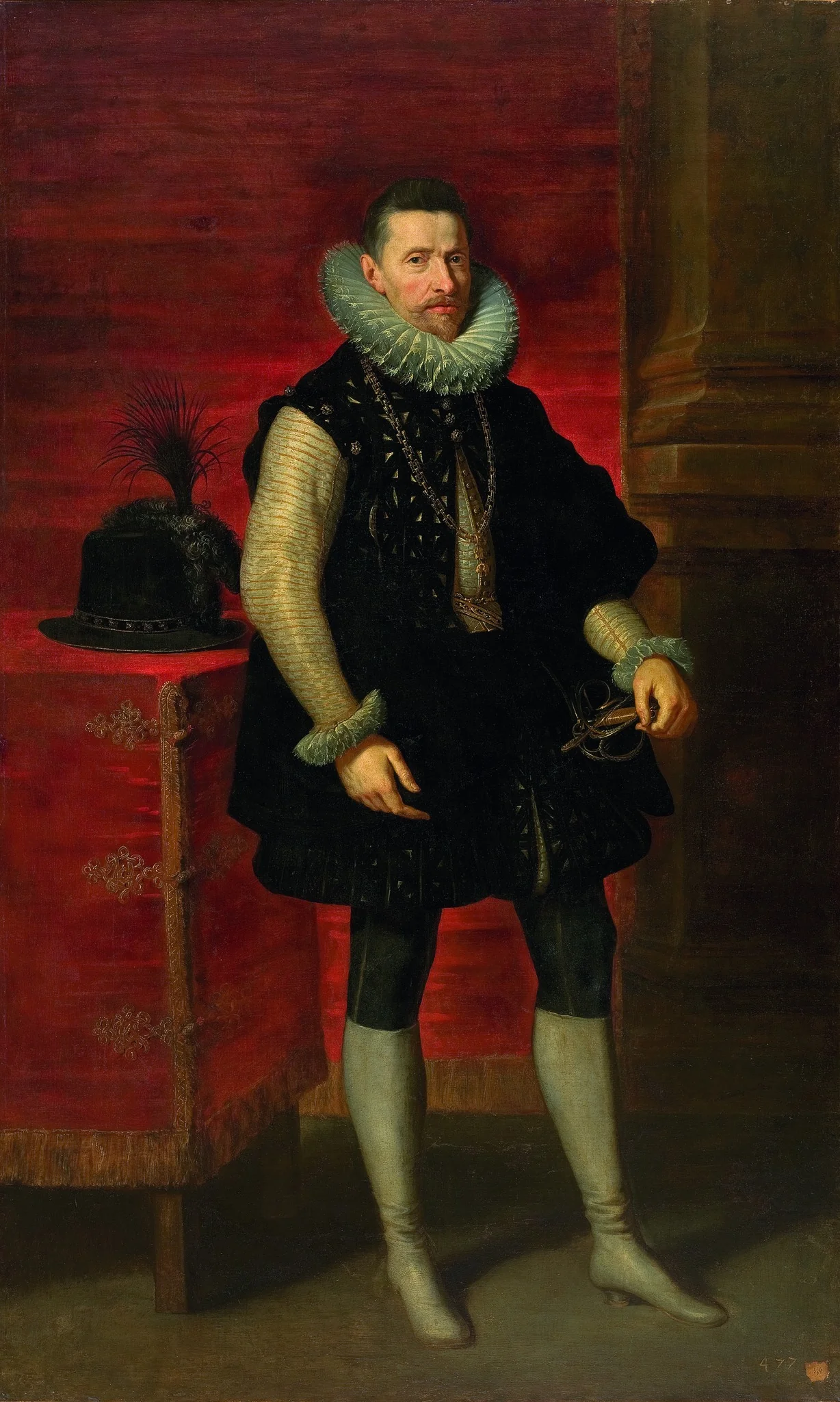 Portrait of Albert VII, Archduke of Austria