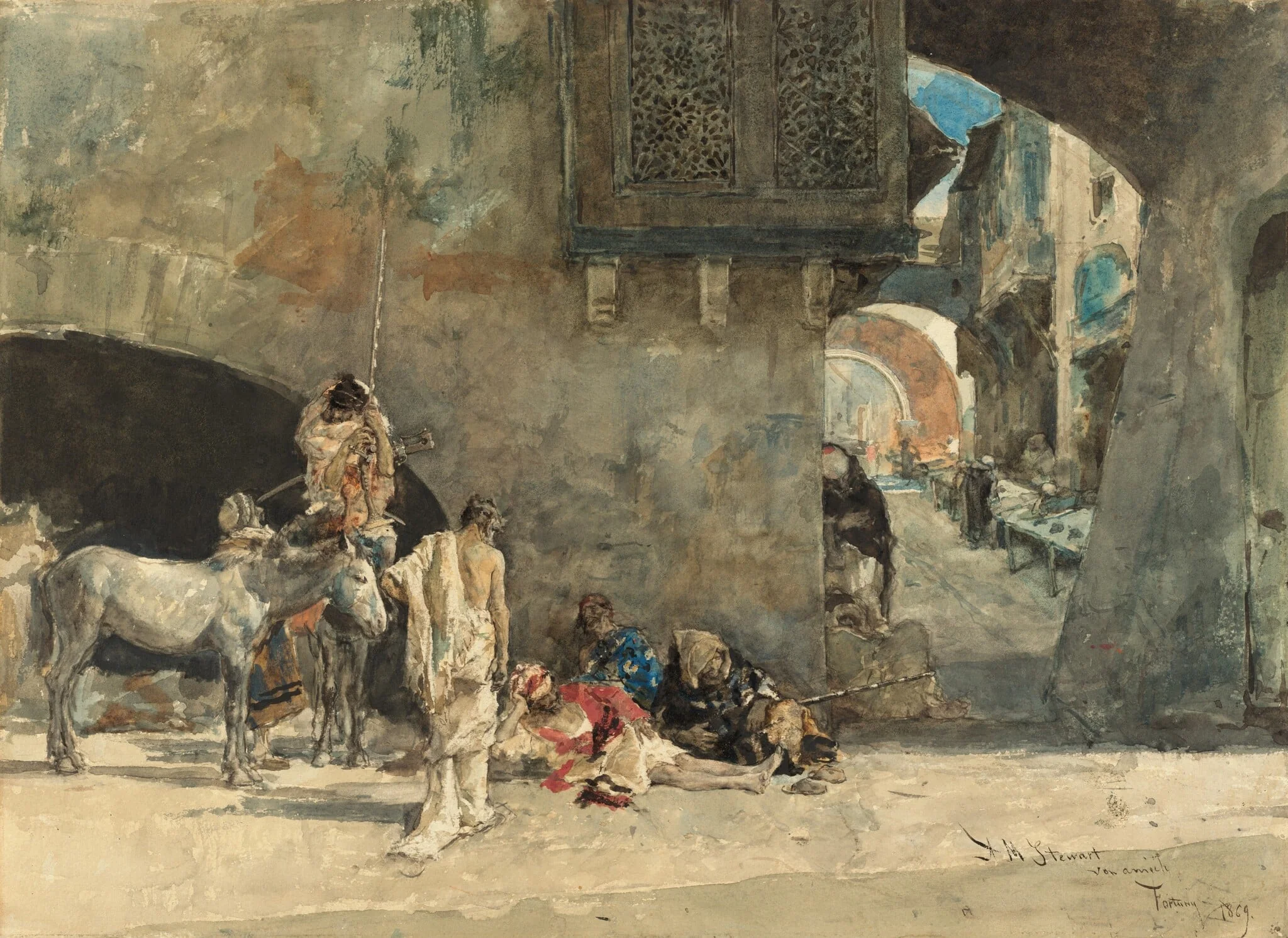 A Street in Tangiers