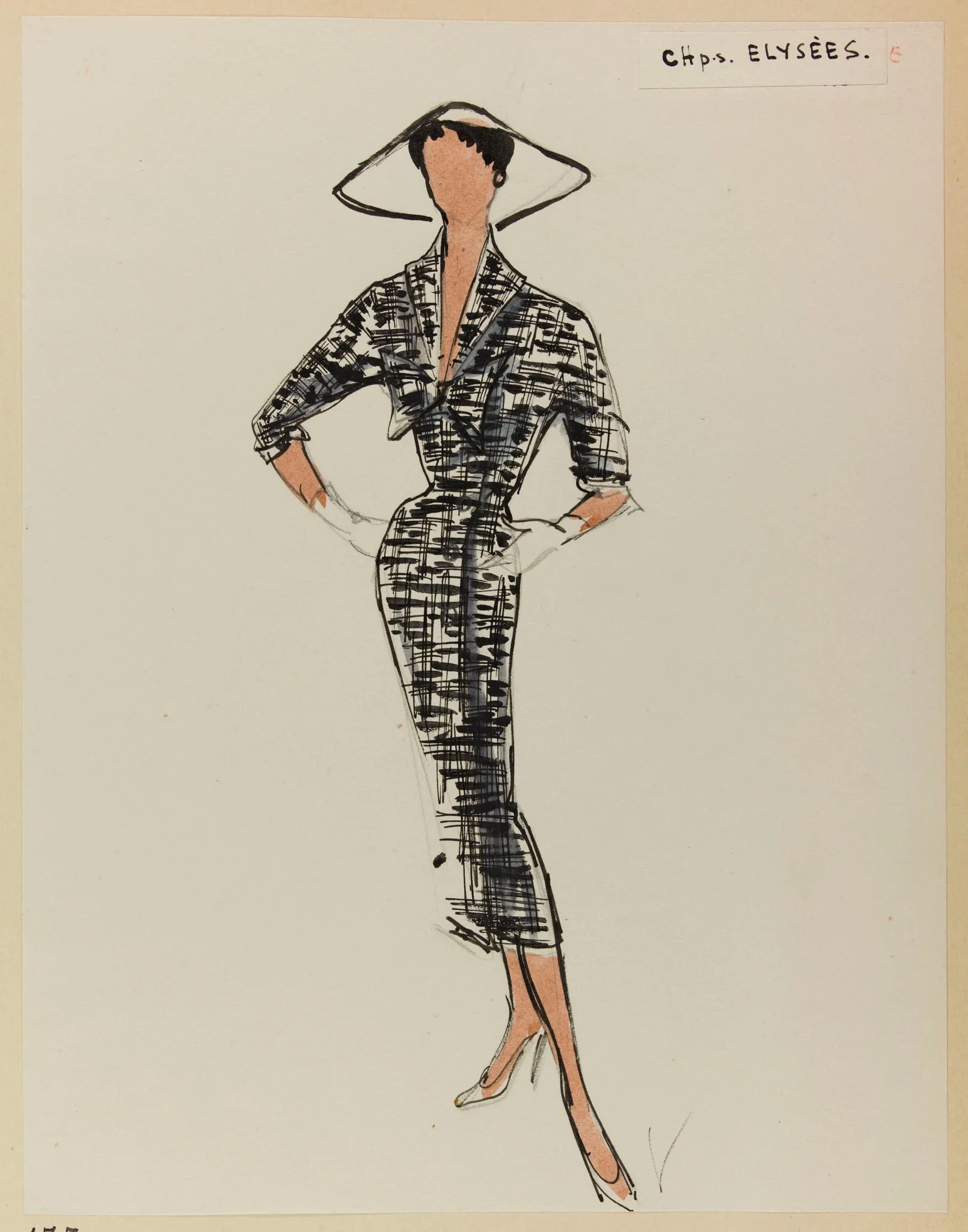 Champs-Elysées, by Marie-Louise Carven, 1953