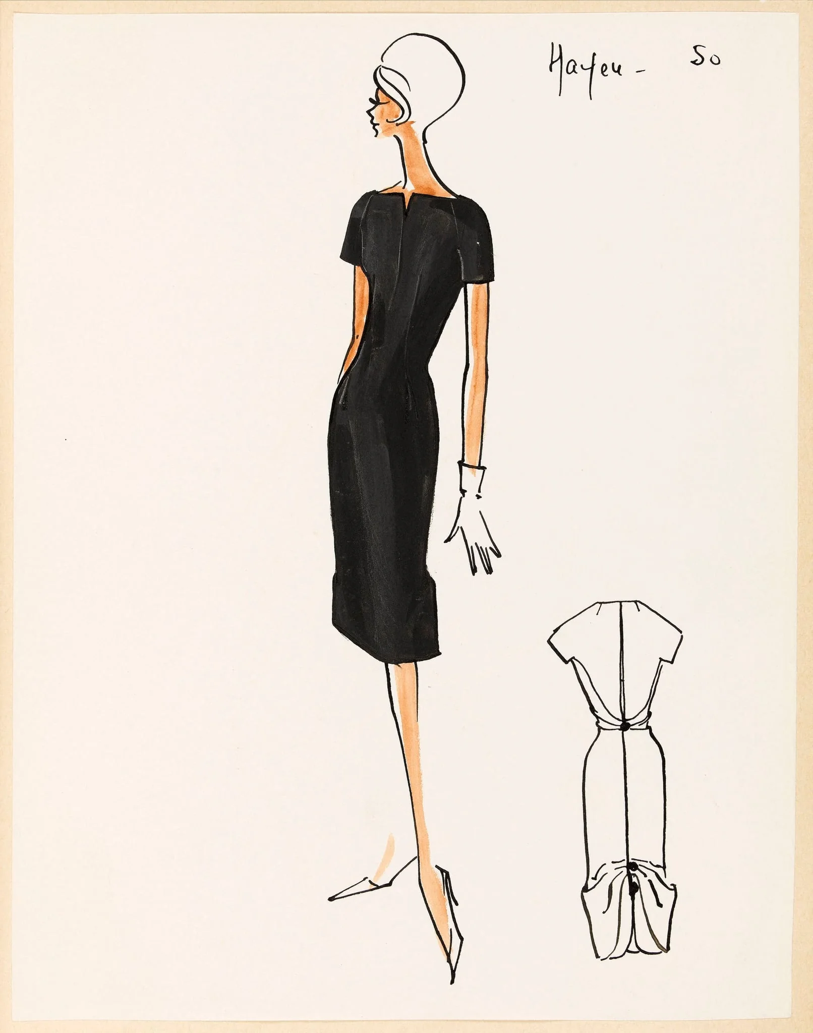 Mayen, by Carven, 1959