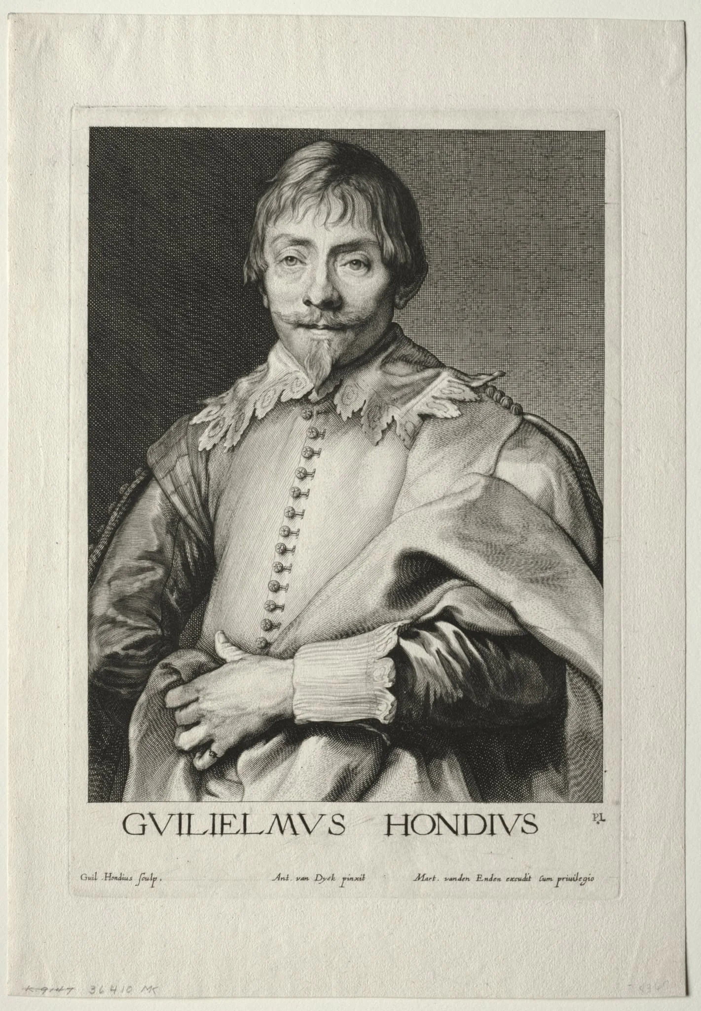 Willem Hondius, by Willem Hondius, 1638