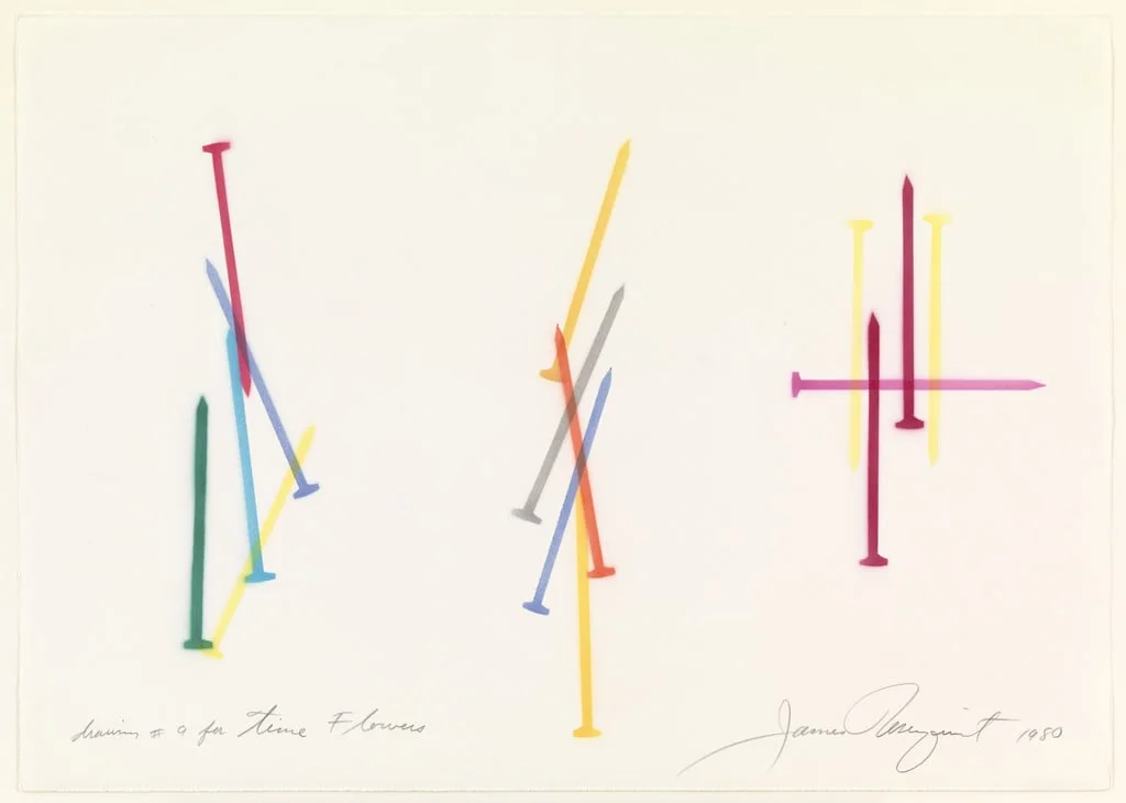 Untitled, by James Rosenquist, paint, 1980
