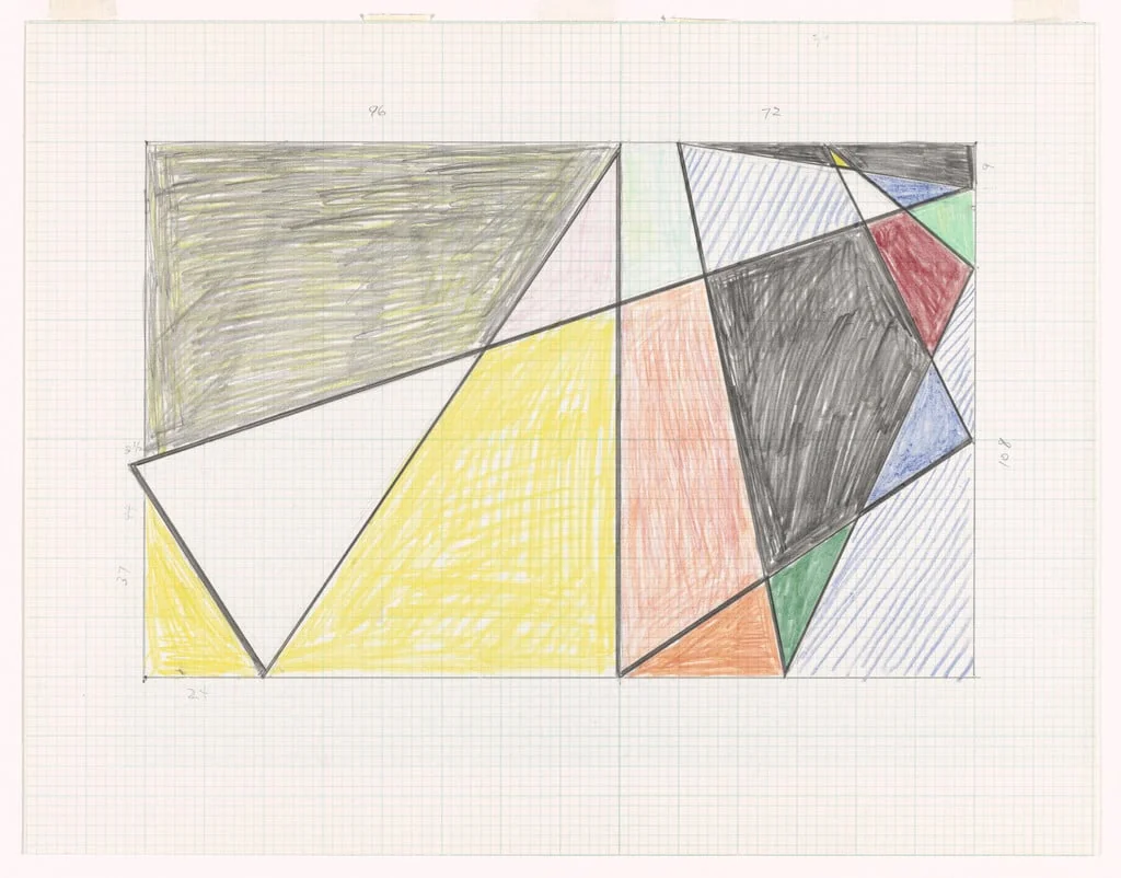 Untitled, by Roy Lichtenstein, graphite, 1986