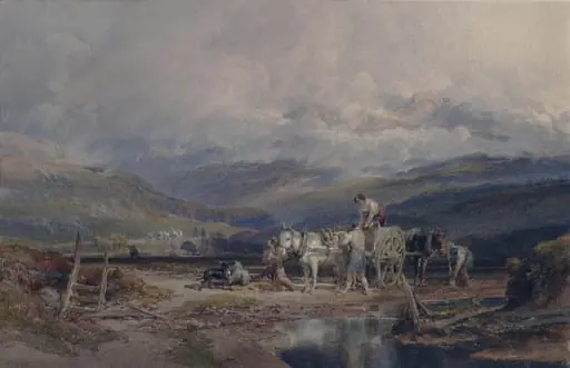 The Peat Cutters