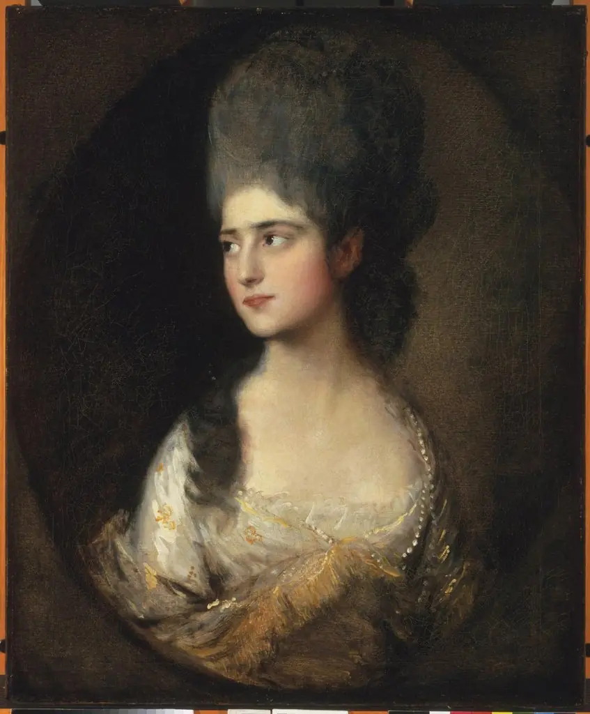 Portrait of Miss Elizabeth Linley [later Mrs. Richard Brinsley Sheridan]