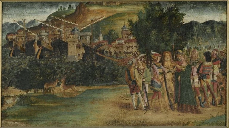 The Marriage of Jason and Medea, by Unknown, unspecified, 1500
