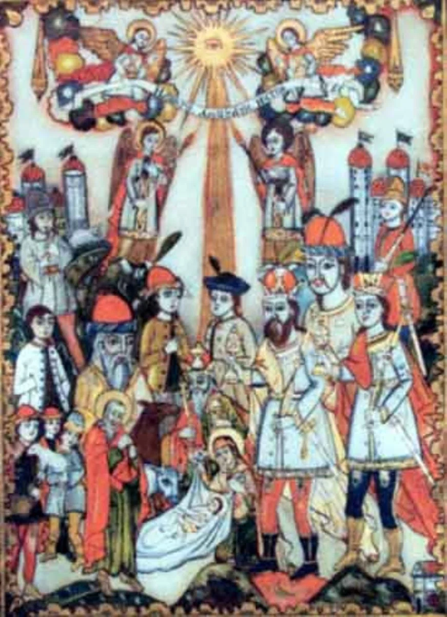 Nașterea lui Iisus, by Unknown, 1886