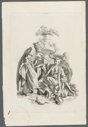 The Senses: Touch (after Boucher)