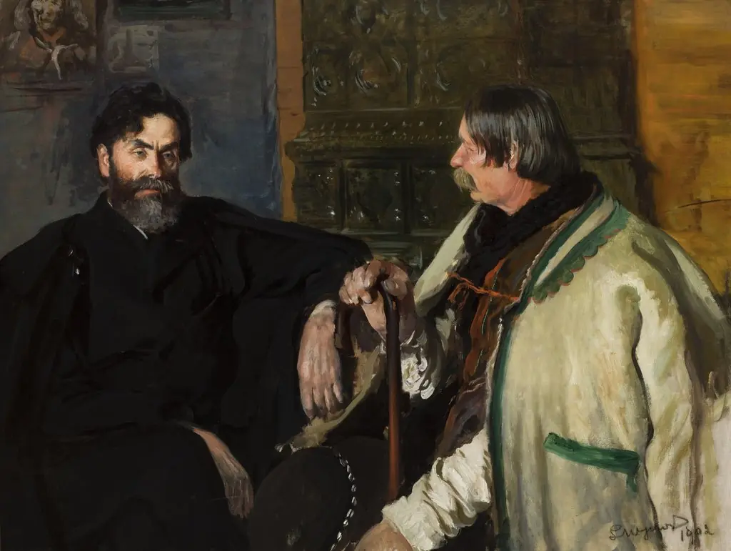 Portrait of Stanisław Witkiewicz with Wojciech Roj